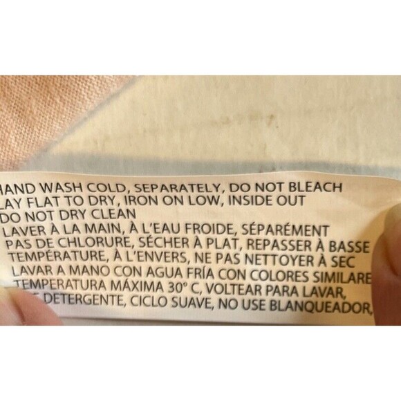 Dex Juniors Women’s Pink Icing Lace-Up Poly-Linen Blend T-Shirt Top Size XS - Picture 10 of 10